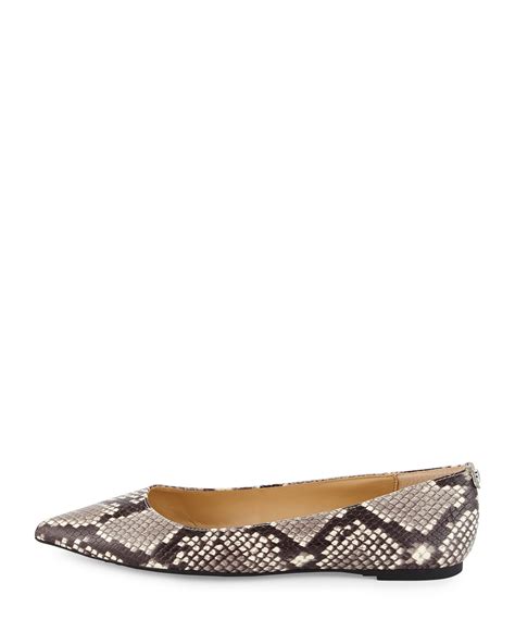 michael kors ballerina sale|michael kors snakeskin flats.